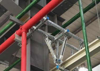 黄州该抗震支架的整体式支吊架结构协调性好